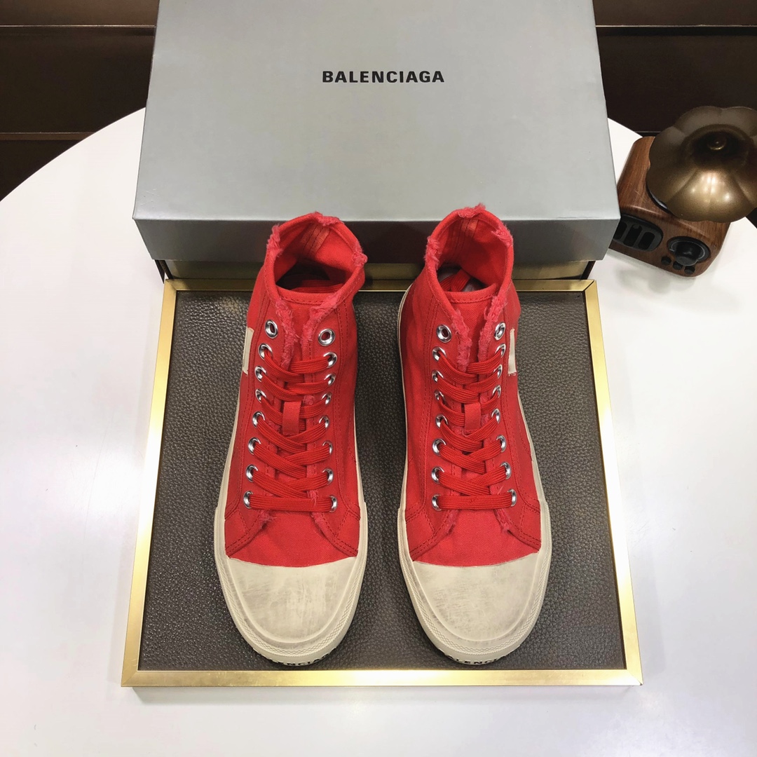 J0 Balenciaga  [巴黎世家] 情侣款 官网最、欧洲原版购入拆解 1:1复制 原版大底 面料进口帆布，原版一致的用料 原版一致的工艺，情侣款男码40-44 女码35-39