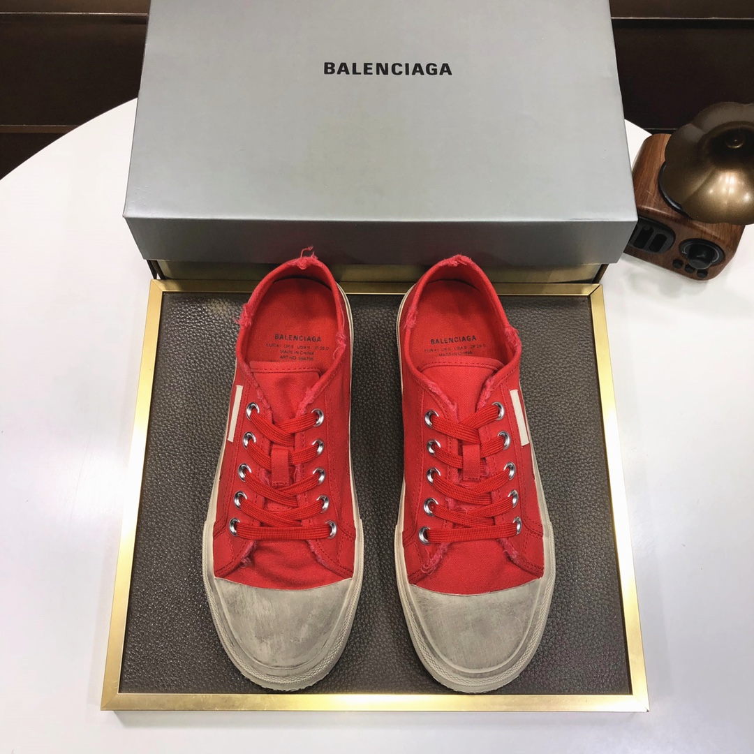 J0 Balenciaga  [巴黎世家] 情侣款 官网最、欧洲原版购入拆解 1:1复制 原版大底 面料进口帆布，原版一致的用料 原版一致的工艺，情侣款男码40-44 女码35-39