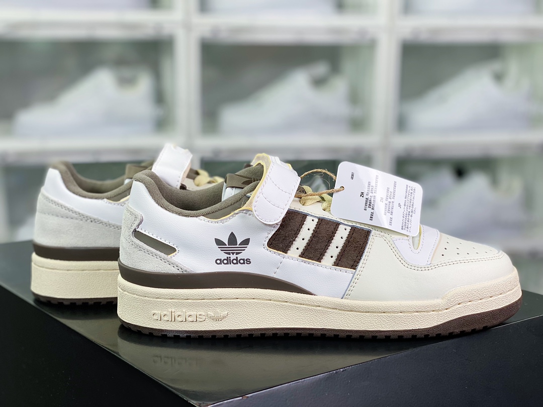 [Adidas Originals Series]Adidas Clover Originals Forum 84 Exhibit Low Roman Se