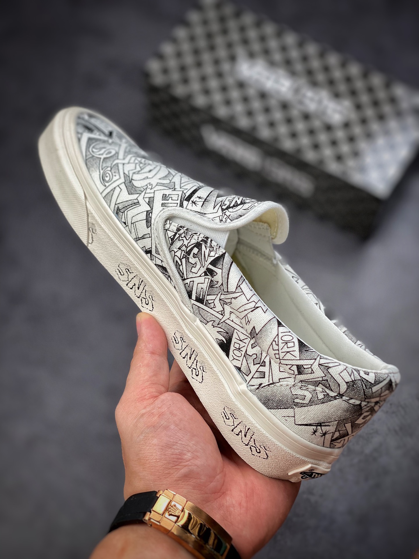 150 Sneakersntuff LA x Vans Vault 安娜联名一脚蹬系列