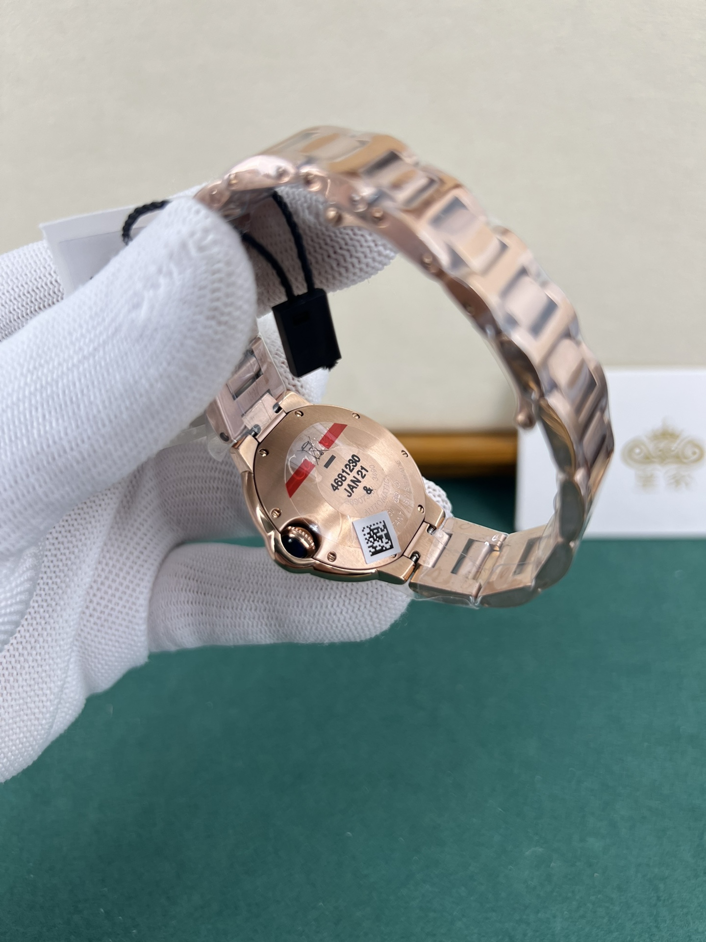 Cartier 皇家 卡地亚蓝气球系列，33玫瑰金双钻