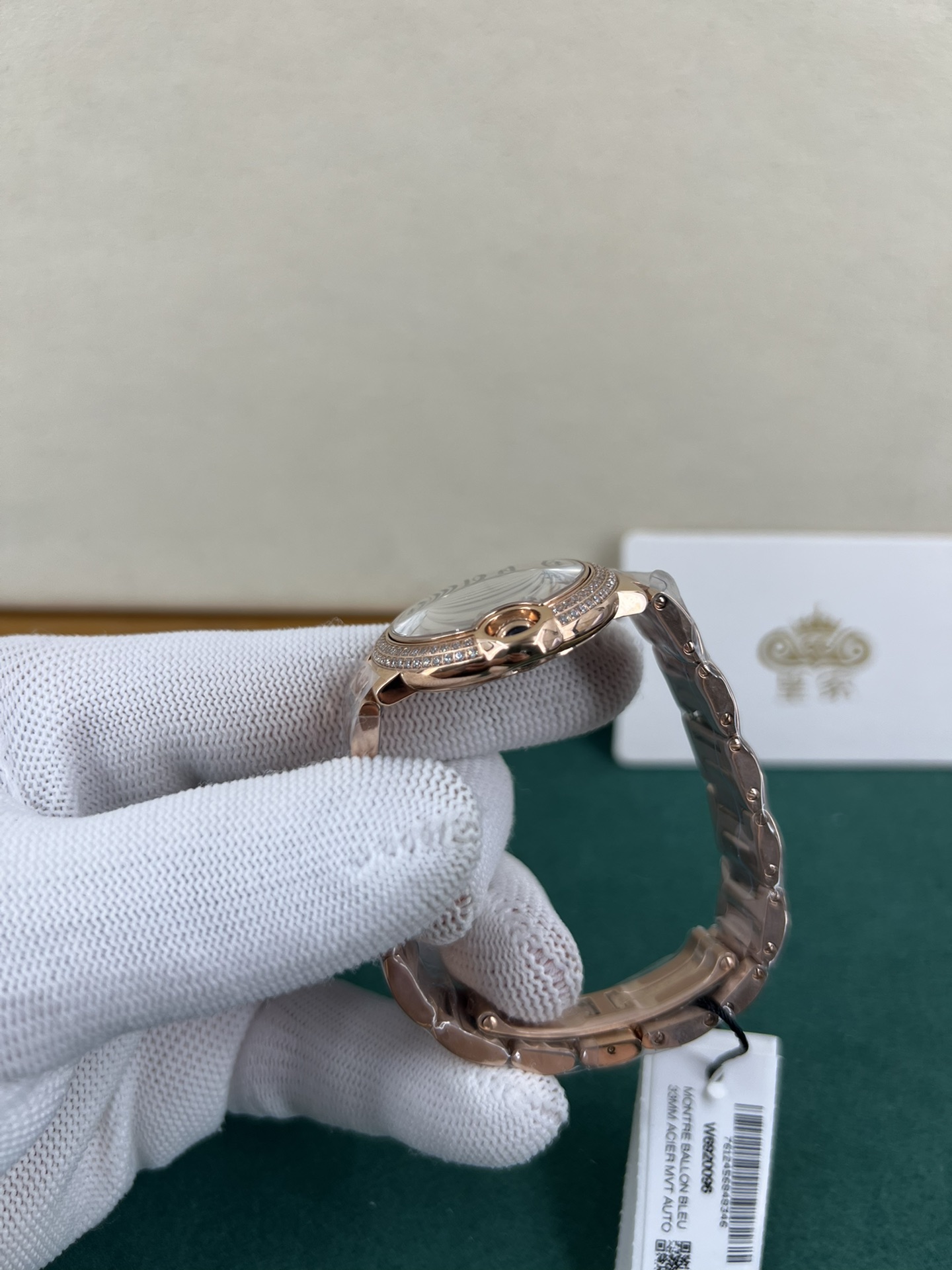 Cartier 皇家 卡地亚蓝气球系列，33玫瑰金双钻