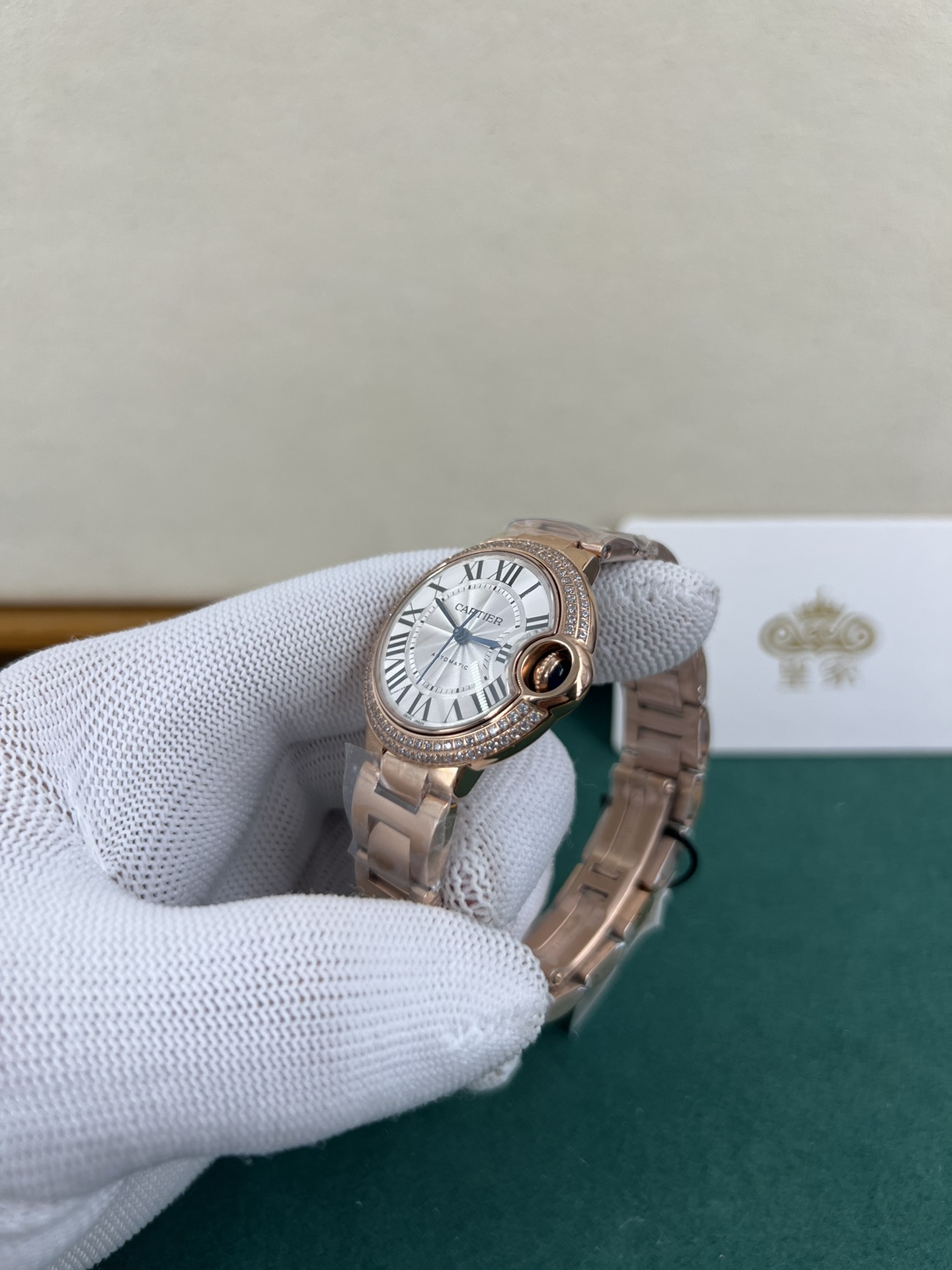 Cartier 皇家 卡地亚蓝气球系列，33玫瑰金双钻
