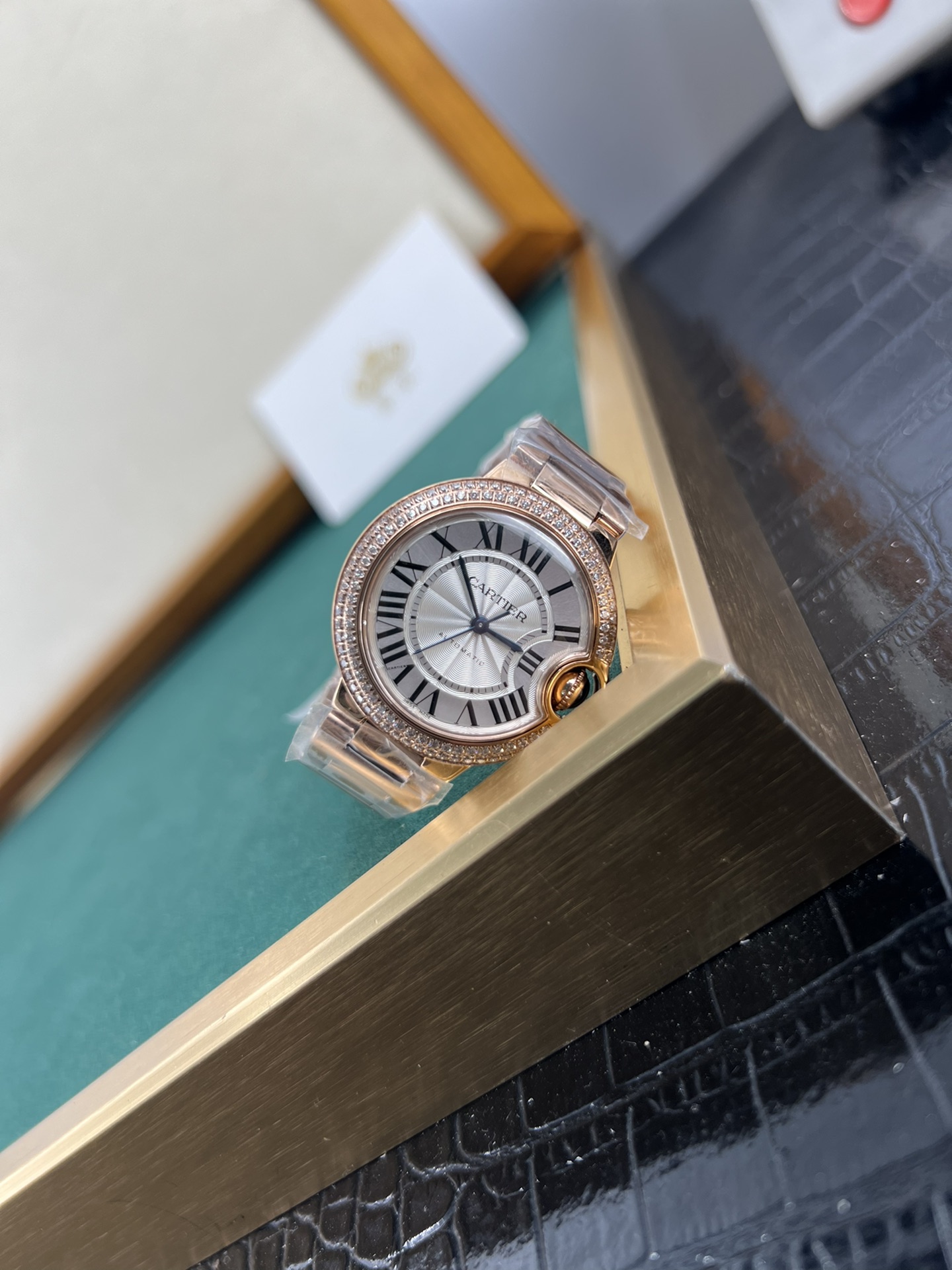 Cartier 皇家 卡地亚蓝气球系列，33玫瑰金双钻