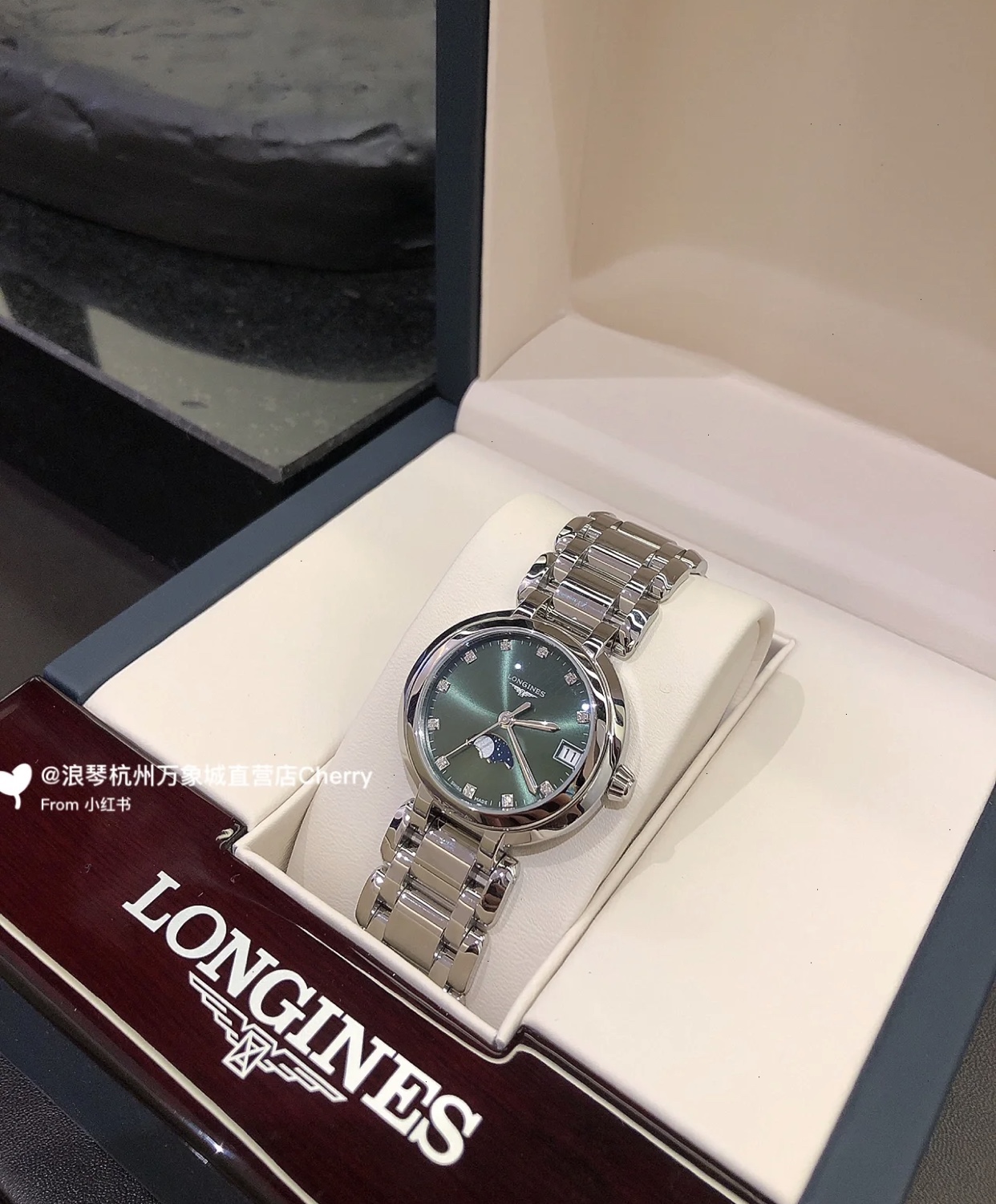 Longines PrimaLuna Armbanduhr Frauen Fashion Quartz Movement