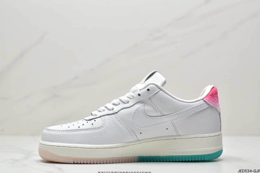 150  耐克Air Force1 LOW “GOT’EM”白绿粉 寿桃 原楦头原纸板 DC3287-111