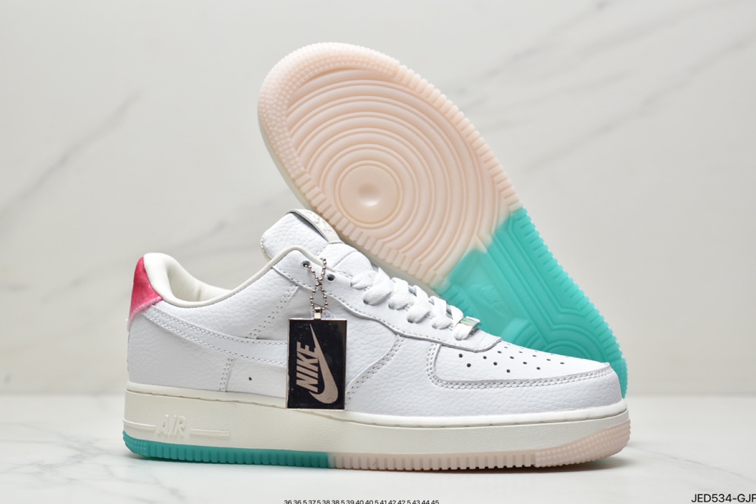 150  耐克Air Force1 LOW “GOT’EM”白绿粉 寿桃 原楦头原纸板 DC3287-111