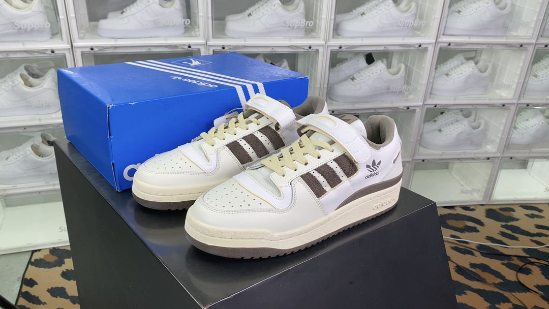 [Adidas Originals Series]Adidas Clover Originals Forum 84 Exhibit Low Roman Se
