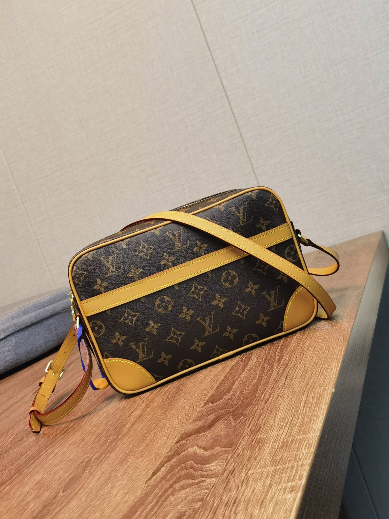 Louis Vuitton Camera Bags Crossbody & Shoulder Bags Yellow Unisex Monogram Canvas Vintage M51276