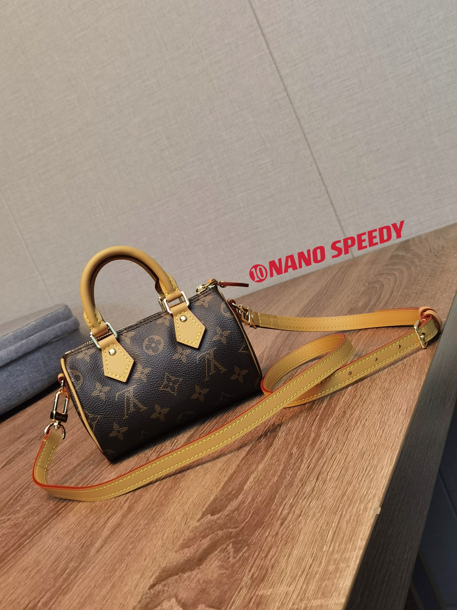 Louis Vuitton LV Speedy Bags Handbags Yellow Monogram Canvas Mini M81085