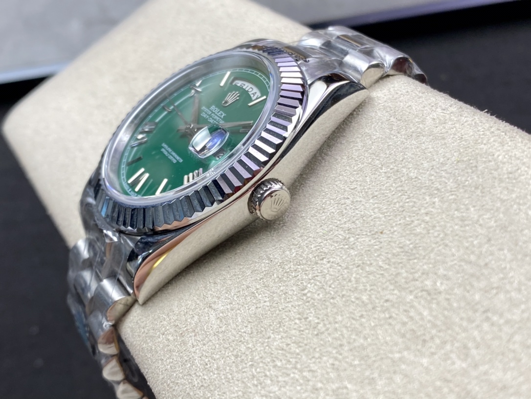 SK厂 劳力士Rolex 双历 星期日志型系列 40mm 自動巻き腕時計