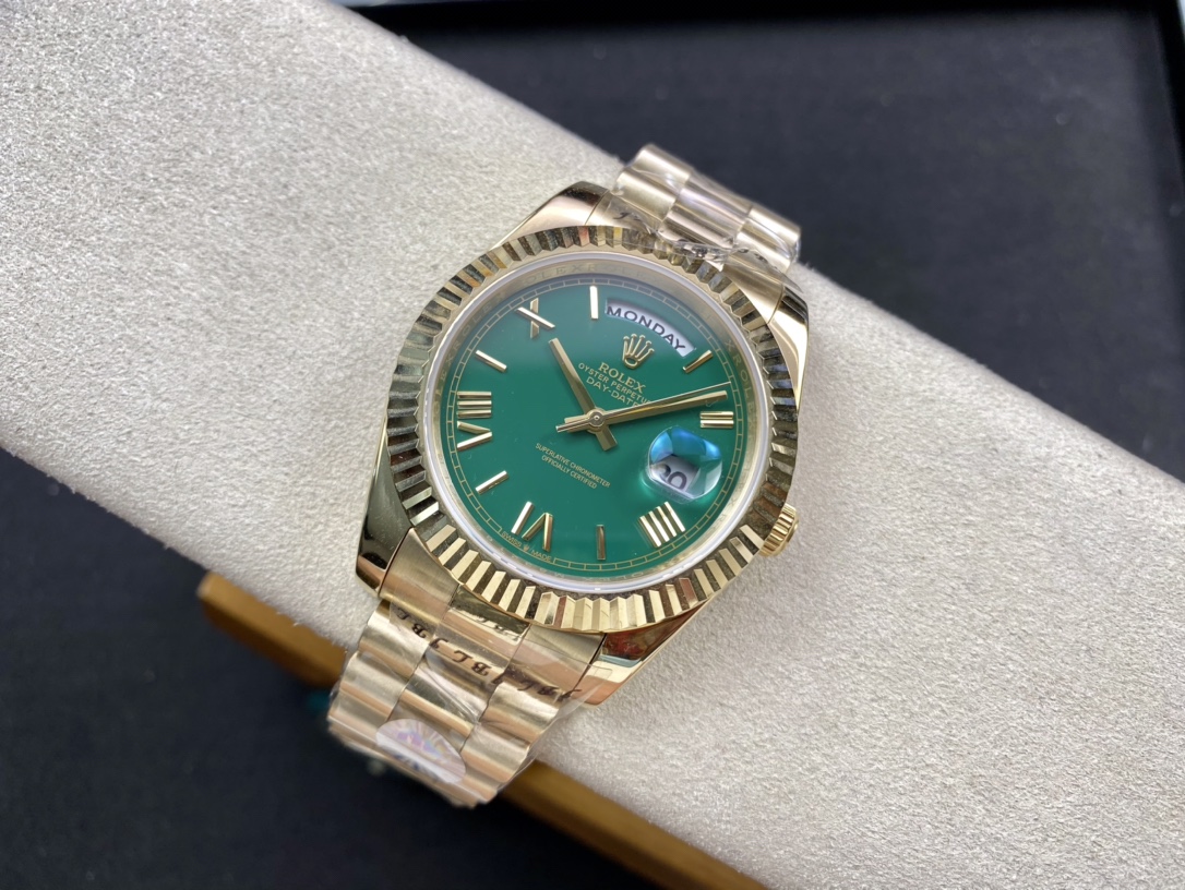 SK厂 劳力士Rolex 双历 星期日志型 40mm - 高品質自動巻き腕時計