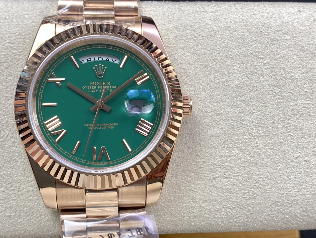 SK厂 劳力士Rolex 双历 星期日志型 40mm - 高品質自動機械腕時計