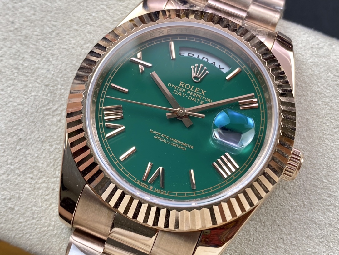 SK厂 劳力士Rolex 双历 星期日志型 40mm - 高品質自動機械腕時計