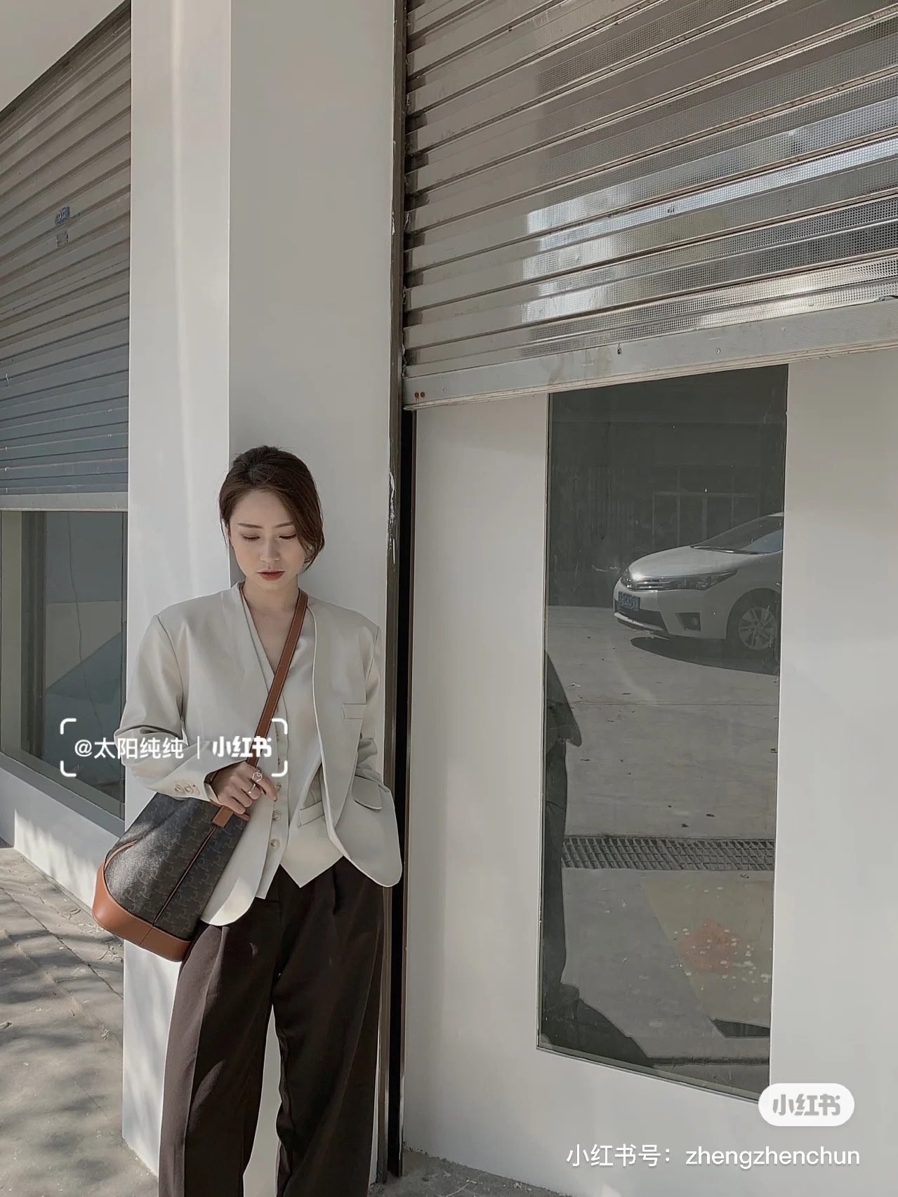 NO:213563,Entering the pit of Celine's old flower | medium-sized bucket bag, Celine, celine, celine19860909入了Celine老花的坑|中号水桶包,赛琳celine,celine,celine,Bag