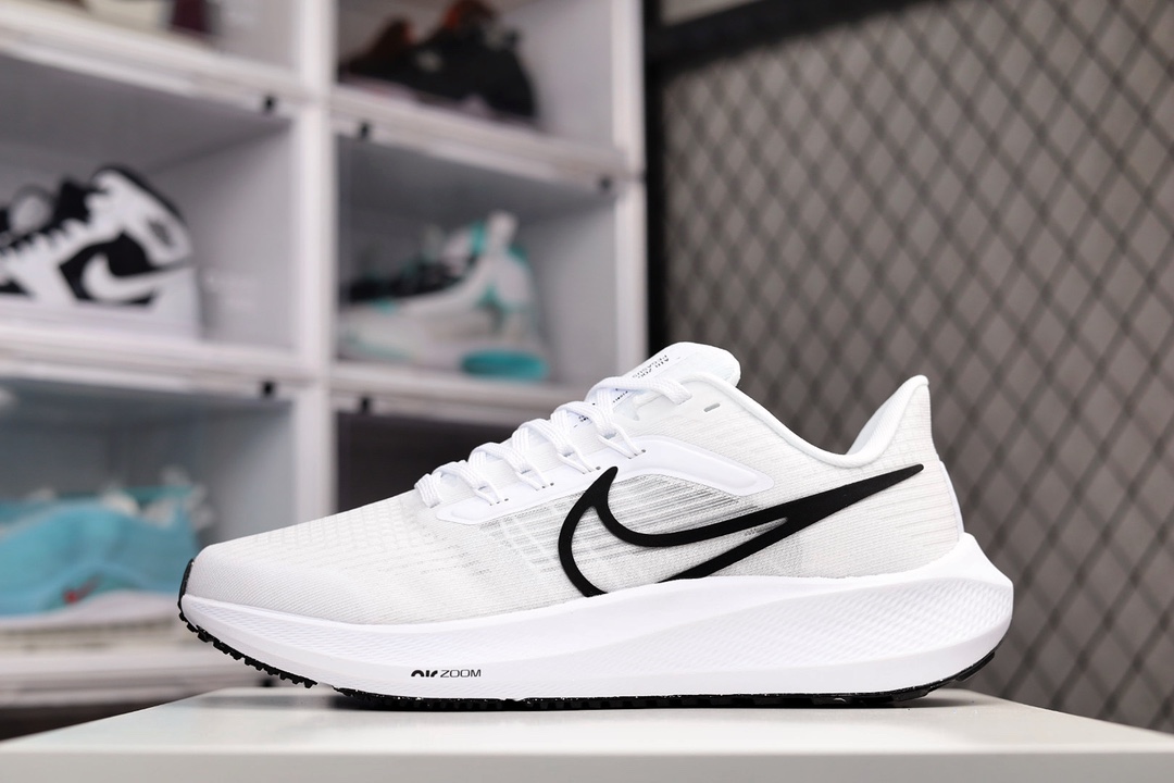 G0 公司级 耐克Nike Zoom Pegasus 39″Sail/Cube Pink” 登月 39代超级飞马涡轮增压马拉松休闲运动慢跑鞋“网织运动鞋”