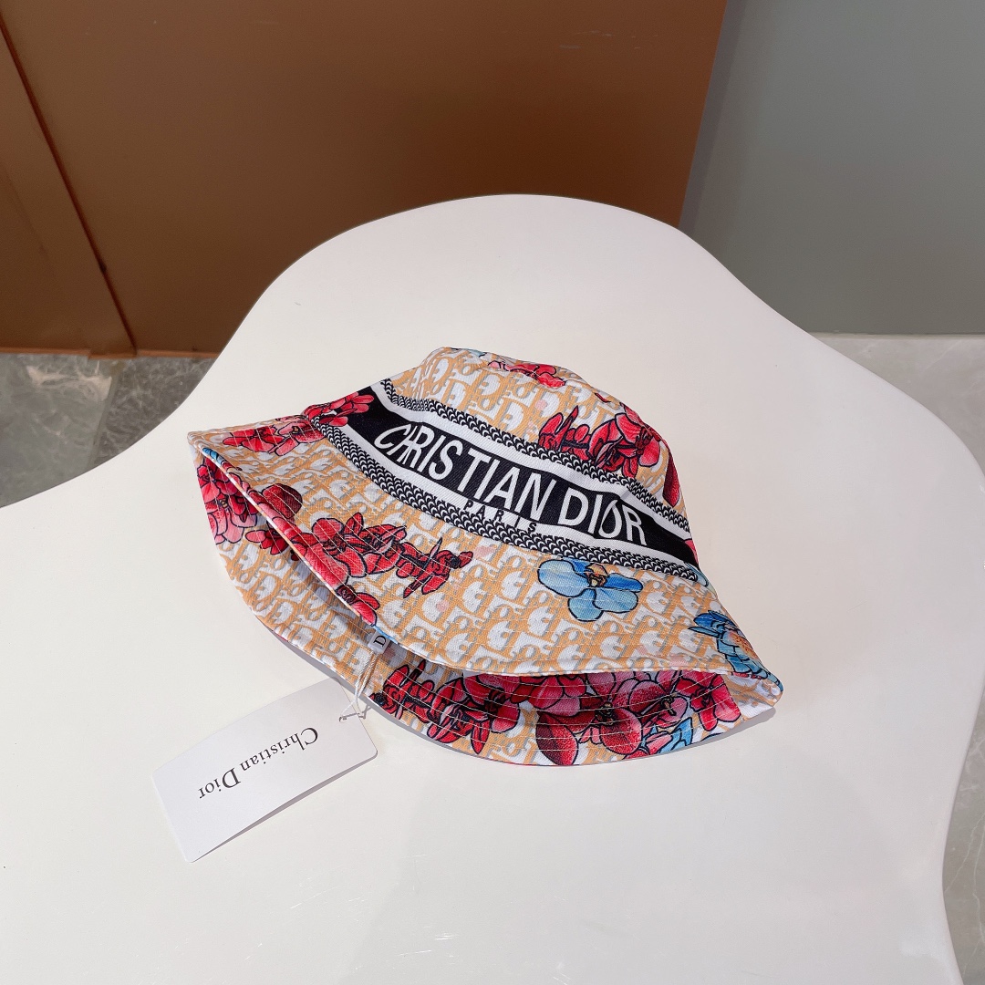 Dior迪奥花花世界系列新品渔夫帽