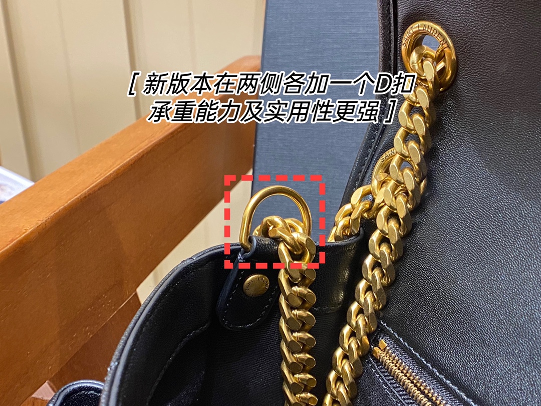 Saint laurent Ysl ๐ต๐๐๐ ๐ณ๐๐๐ 28CM ๅฐ็พ็ฎ้ฎๅทฎๅ
498894/้ป่ฒ