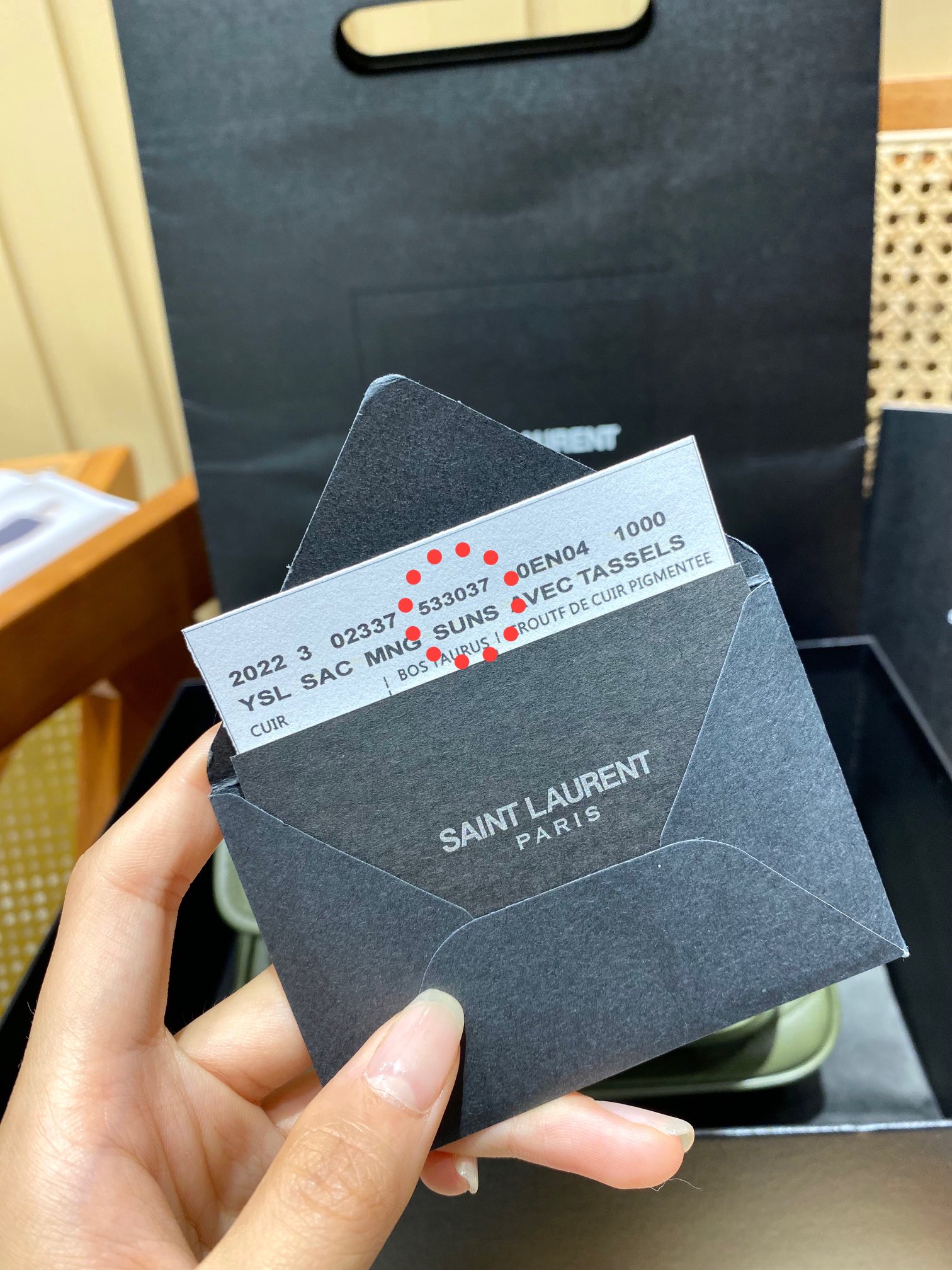 Saint laurent Ysl 𝑵𝒊𝒌𝒊 𝑳𝒂𝒎𝒃 22CM 小羊皮邮差包 533037/橄榄绿