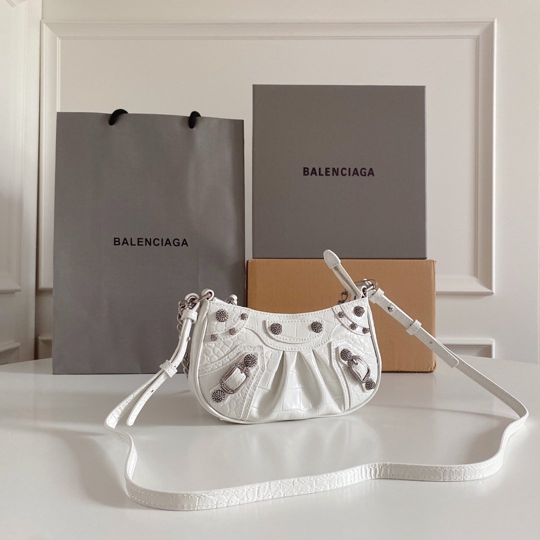 巴黎世家 Balenciaga 高定典藏经典高奢手袋托特包斜挎包 #D92F4C2F 2