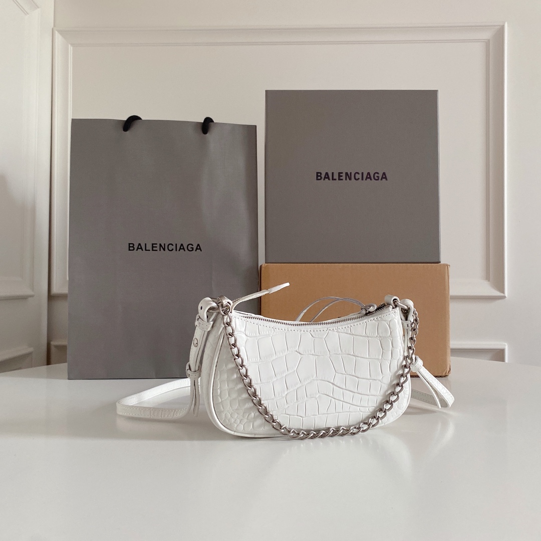巴黎世家 Balenciaga 高定典藏经典高奢手袋托特包斜挎包 #D92F4C2F 3