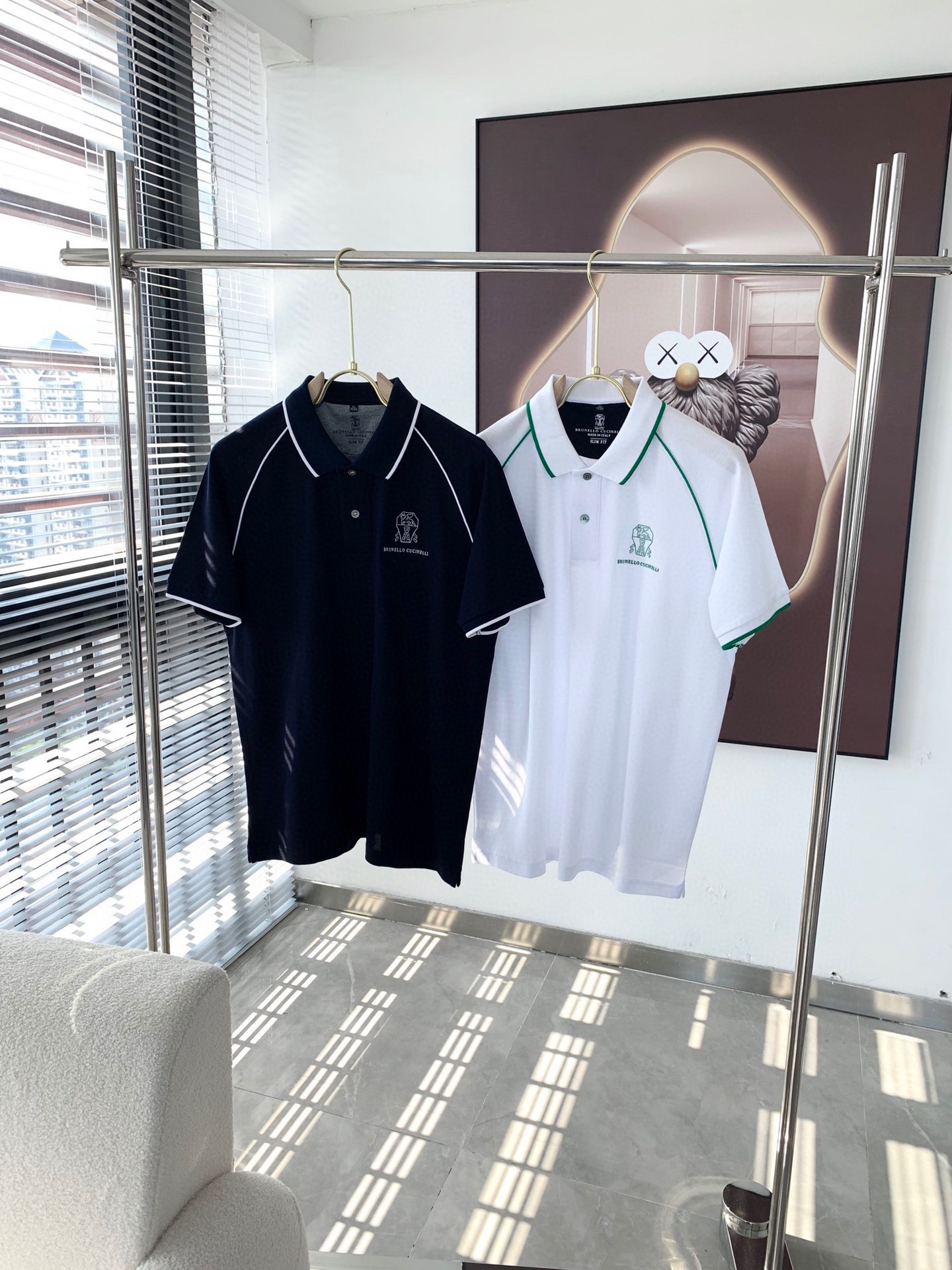 BC-Brunello Cucineli 2022春夏新款男士短袖Polo衫