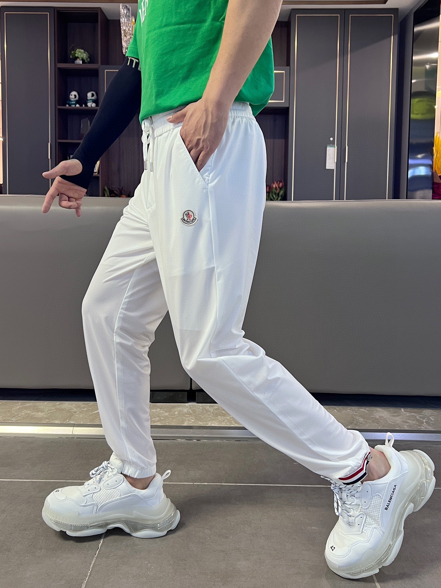 MONCLER モンクレール メッシュ フレア スカート S ひざ丈スカート