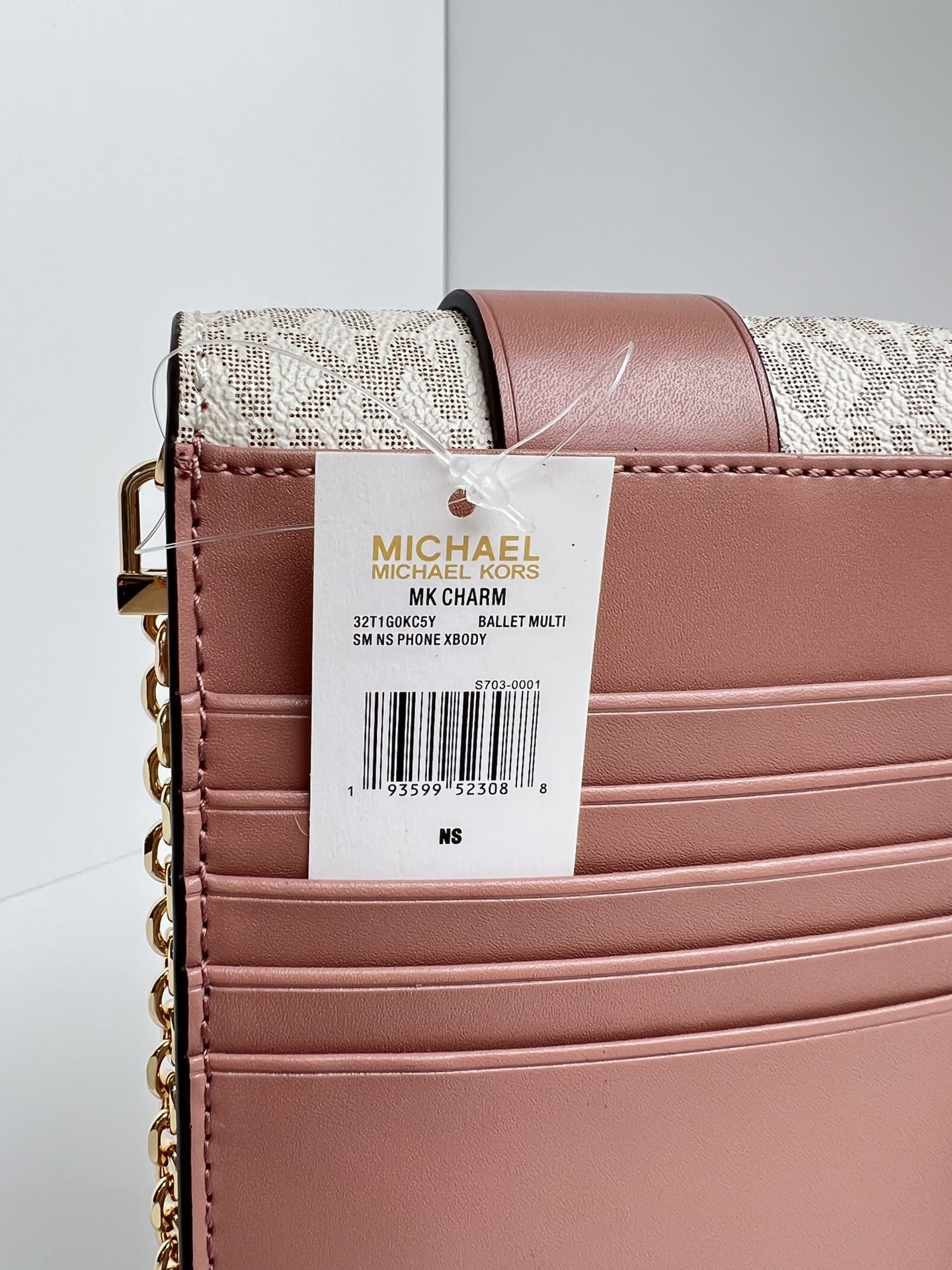Michael Kors Mk Charm 小号链条手机包