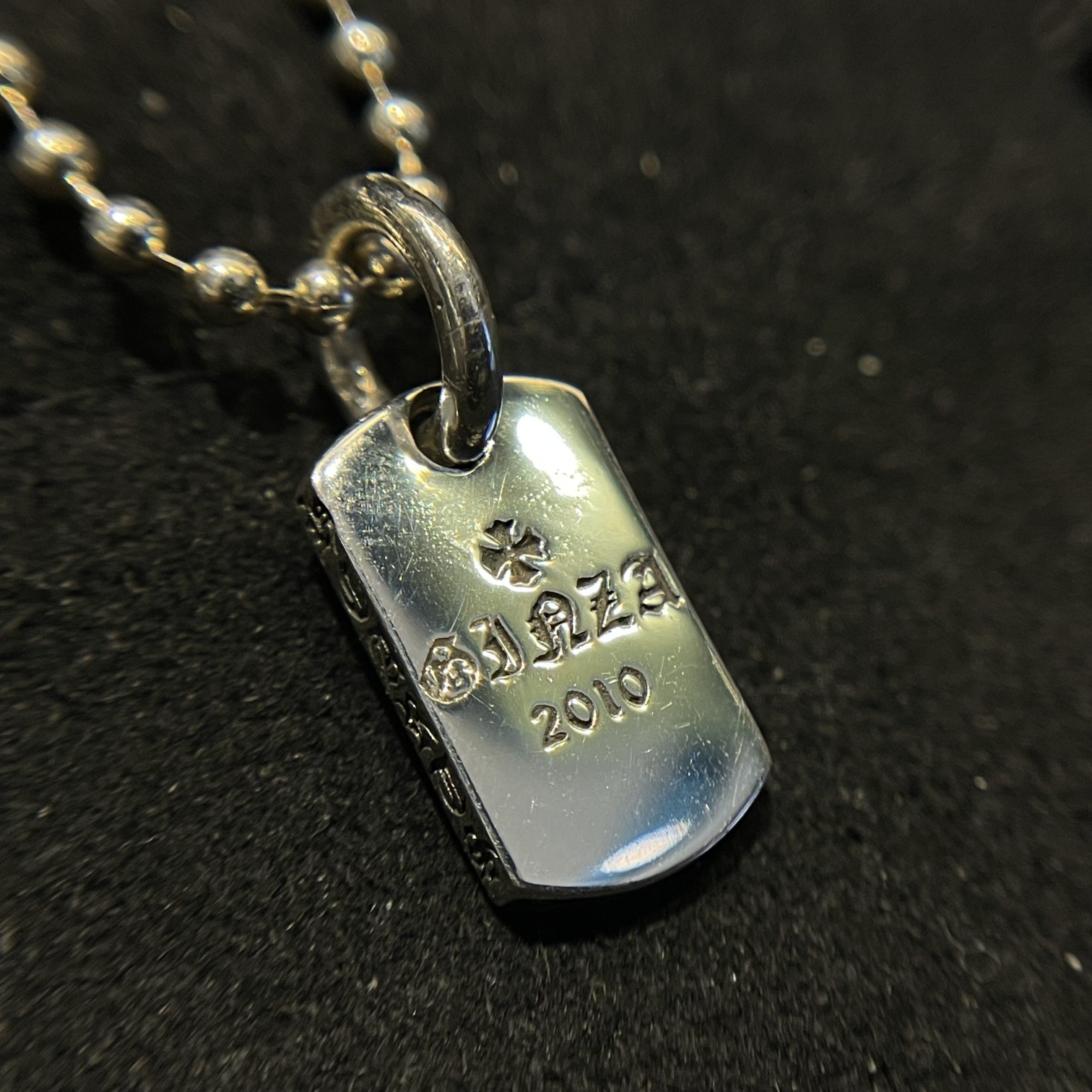 Chrome Hearts 𝐂𝐡𝐫𝐨𝐦𝐞 𝐡𝐞𝐚𝐫𝐭𝐬克罗心 流星十字项链