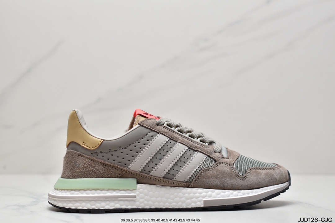 130 阿迪达斯Adidas Originals ZX500 RM 延续了 ZX500 的復古跑鞋B42254