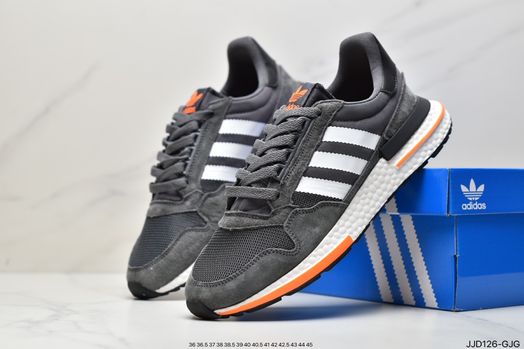 130 阿迪达斯Adidas Originals ZX500 RM 延续了 ZX500 的復古跑鞋B42254