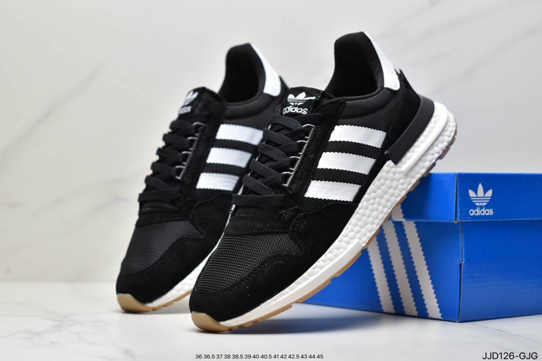 130 阿迪达斯Adidas Originals ZX500 RM 延续了 ZX500 的復古跑鞋B42254