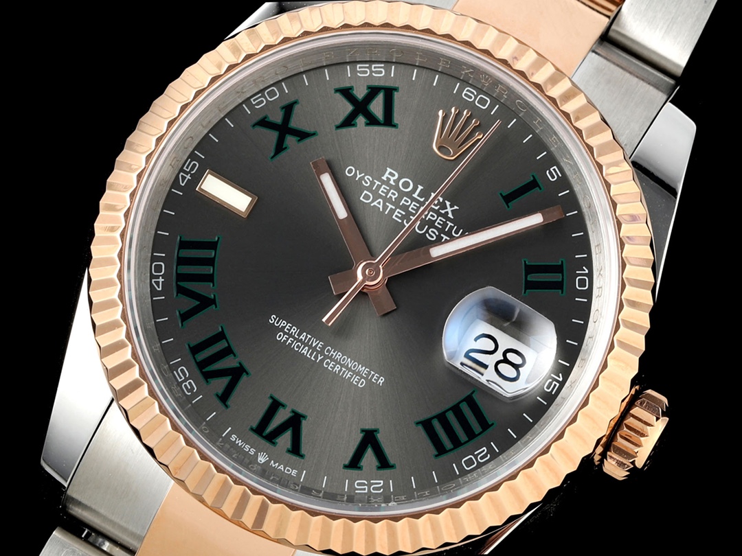 劳力士日志型系列中东数字刻度特别版3235自动上链机芯腕表