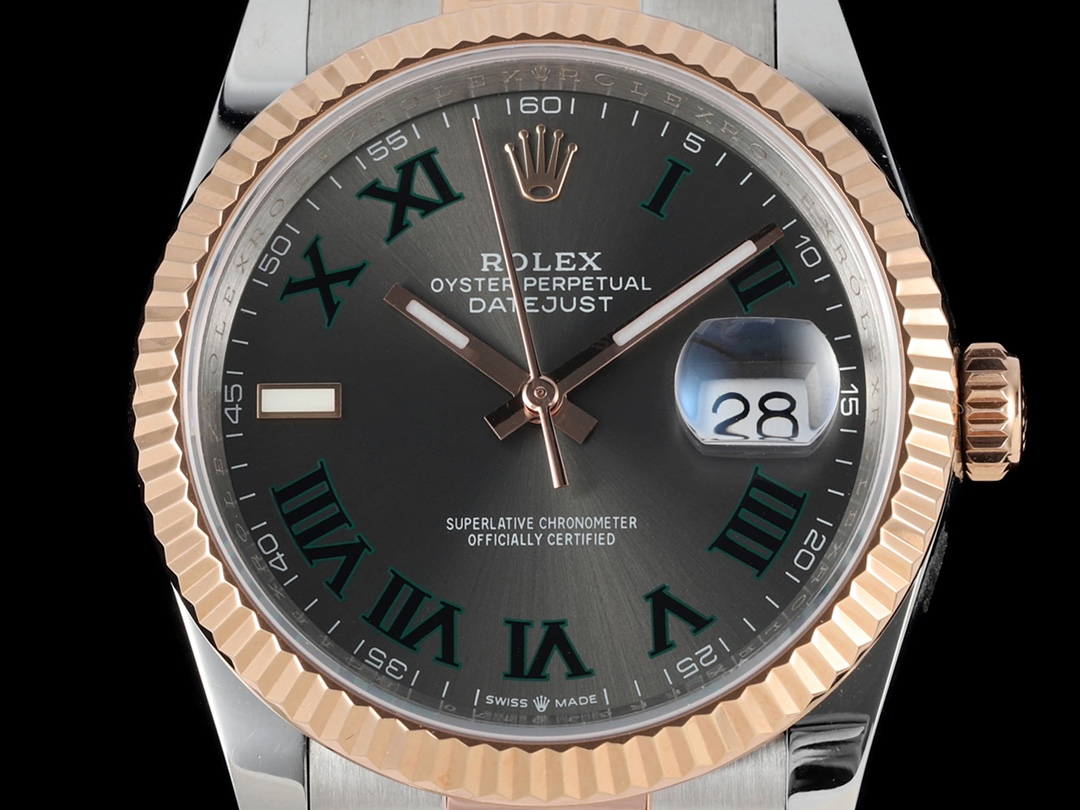 劳力士日志型系列中东数字刻度特别版3235自动上链机芯腕表