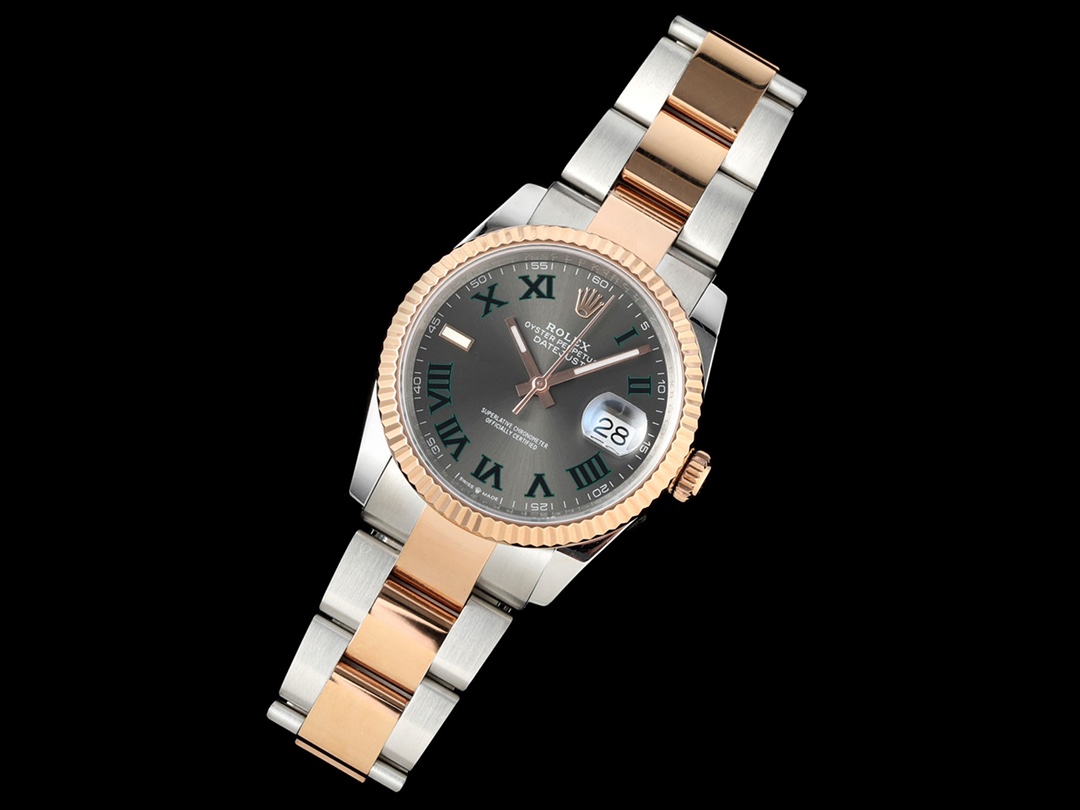 劳力士日志型系列中东数字刻度特别版3235自动上链机芯腕表