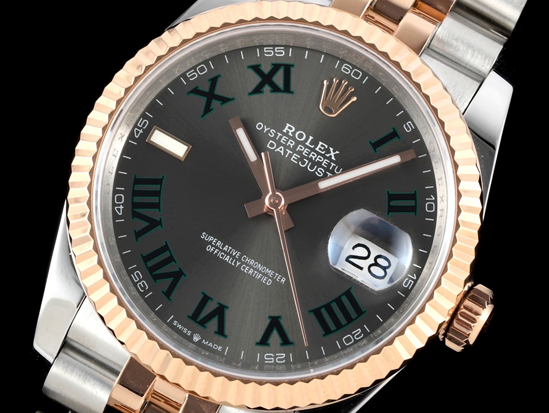 劳力士日志型系列中东数字刻度特别版3235自动上链机芯腕表