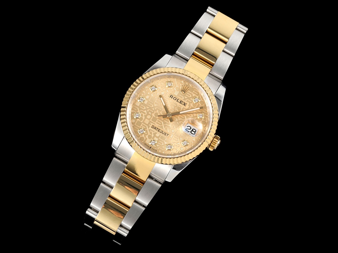 劳力士日志型系列中东数字刻度特别版3235自动上链机芯腕表