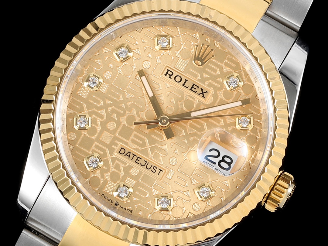 劳力士日志型系列中东数字刻度特别版3235自动上链机芯腕表