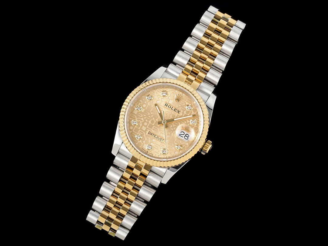 劳力士日志型系列中东数字刻度特别版3235自动上链机芯腕表