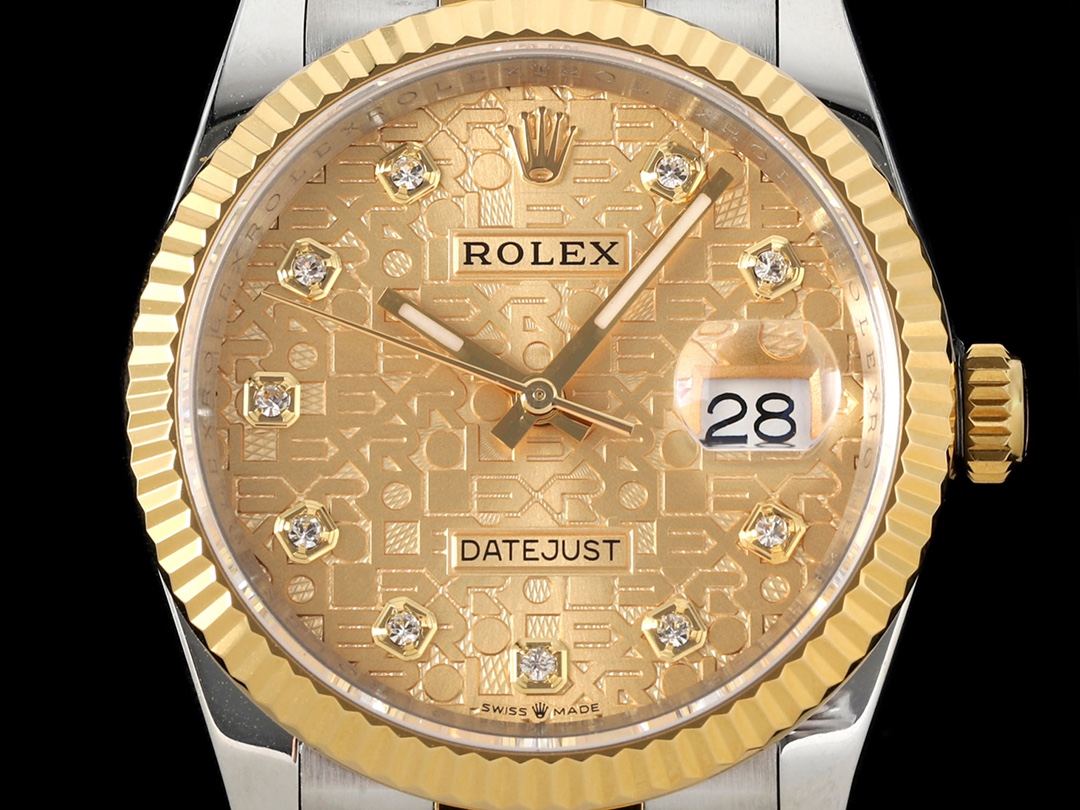 劳力士日志型系列中东数字刻度特别版3235自动上链机芯腕表