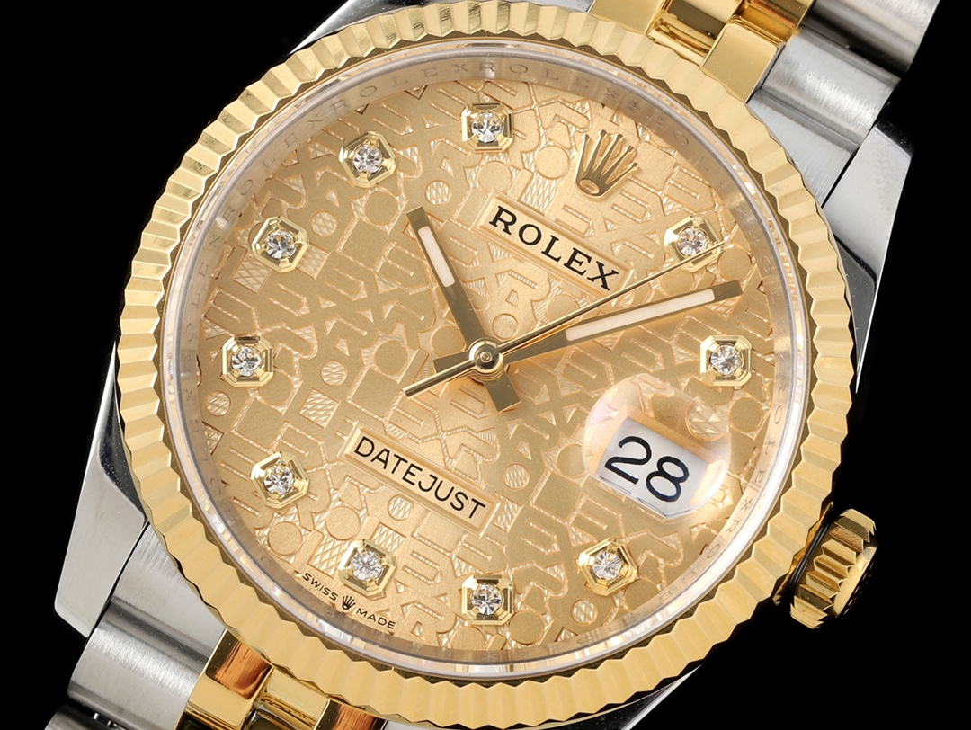 劳力士日志型系列中东数字刻度特别版3235自动上链机芯腕表