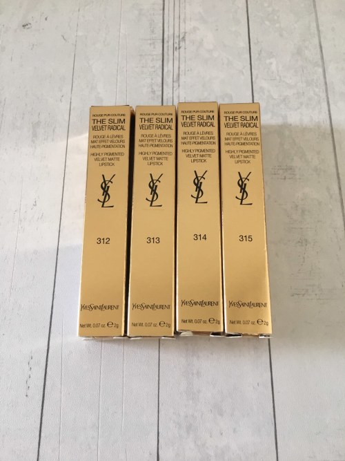 Yves Saint Laurent The Slim Velvet Radical Lipstick - New Shades for Spring 1 Yves Saint Laurent The Slim Velvet Radical Lipstick - New Shades for Spring