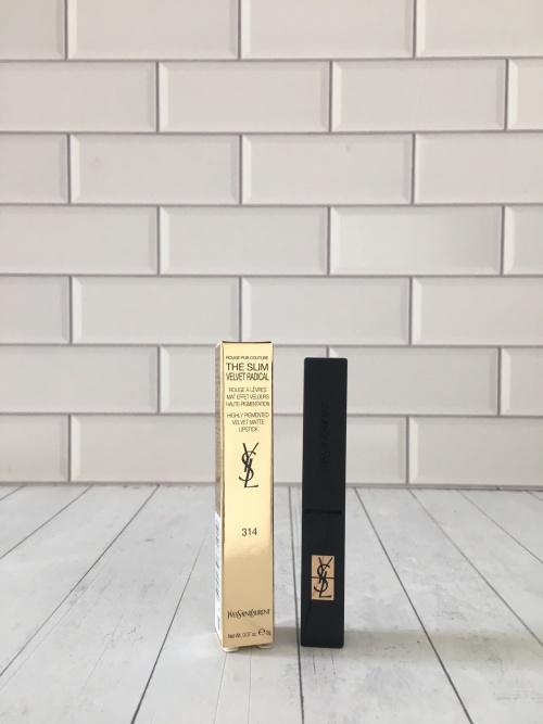 Yves Saint Laurent The Slim Velvet Radical Lipstick - 314 Cold Tea Shade 1 Yves Saint Laurent The Slim Velvet Radical Lipstick - 314 Cold Tea Shade