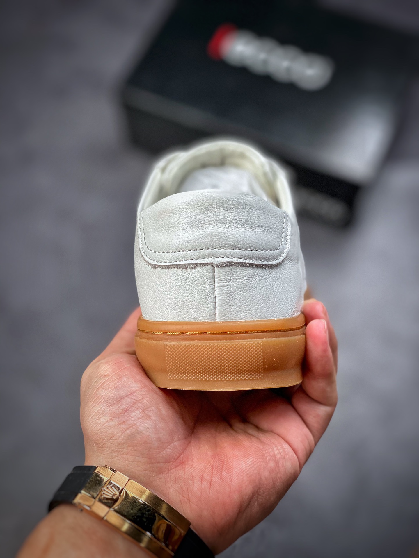 240  ECCO 爱步  黄景瑜同款休闲小皮鞋