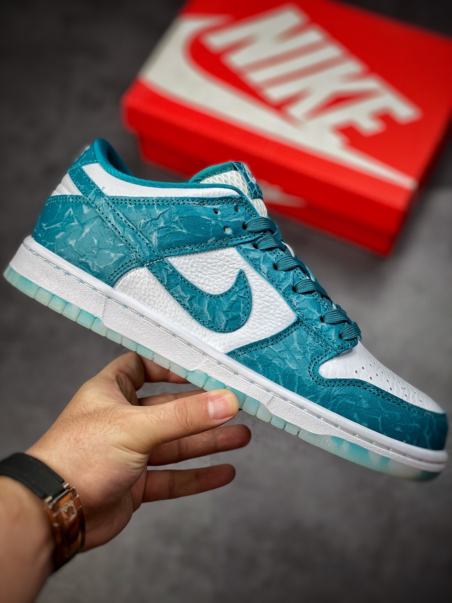 260 Nike SB Dunk Low 麂皮海洋蓝白 纯原大厂出品 DV3029-100