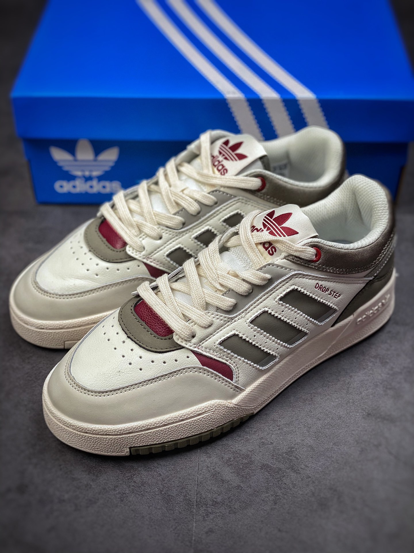 Overseas channel version original box original standard Adidas Drop Step XL low help GW9734