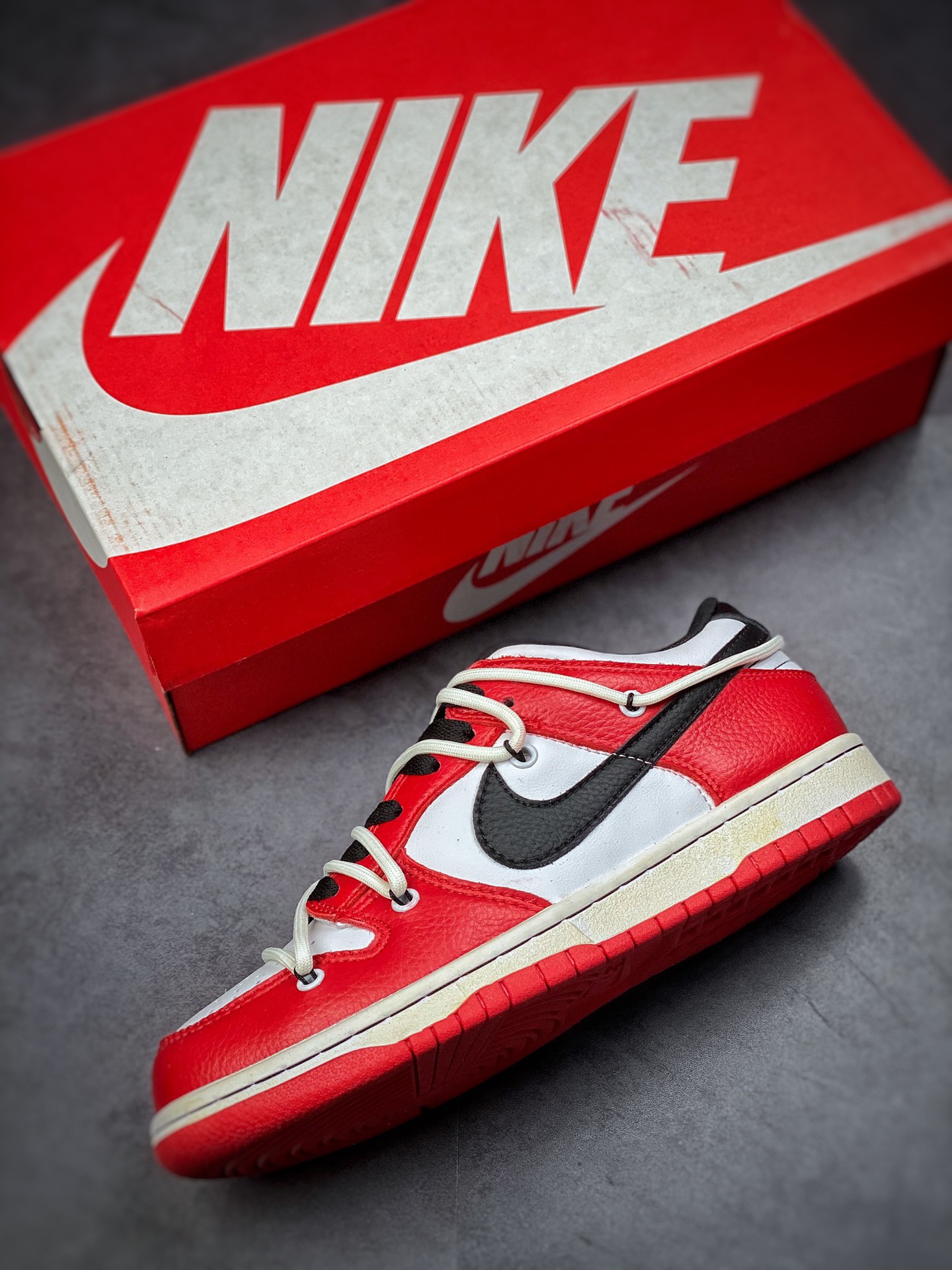 260 耐克Nike SB Dunk Low Lot”Beige/Brown/Black”扣篮系列低帮经典百搭休闲运动板鞋DO6288-100