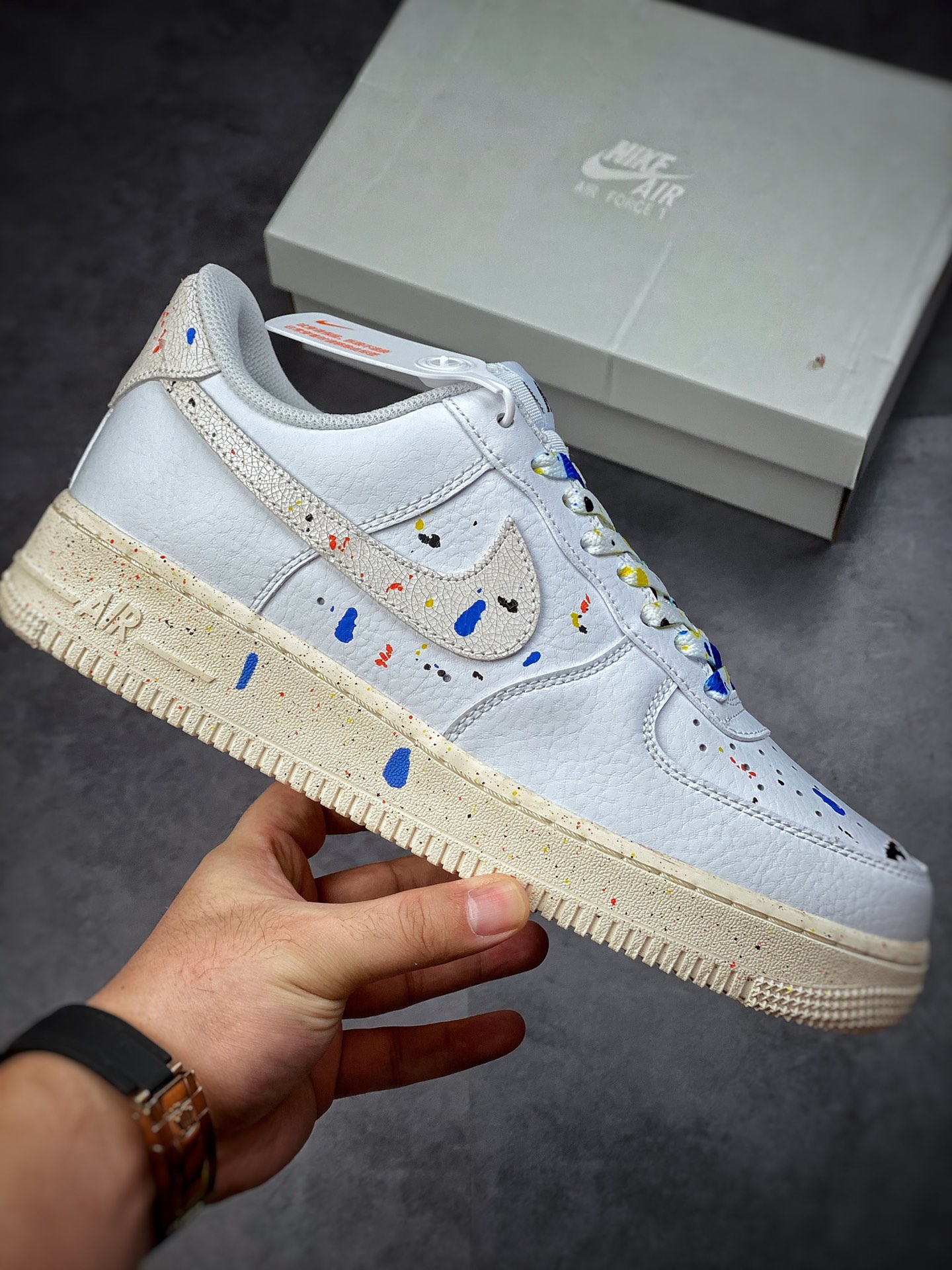 240 Nike Air Force 1 Low 07 泼墨  CZ0339-100