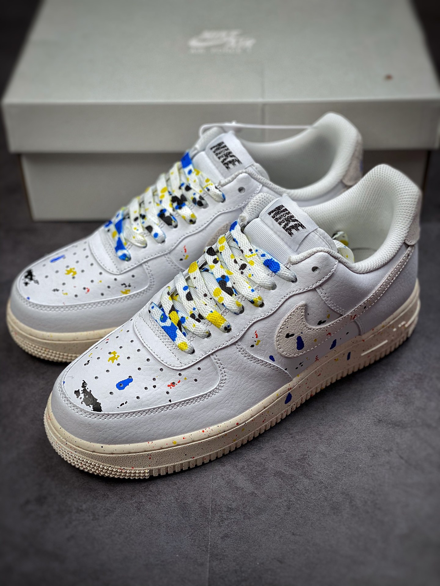 240 Nike Air Force 1 Low 07 泼墨  CZ0339-100