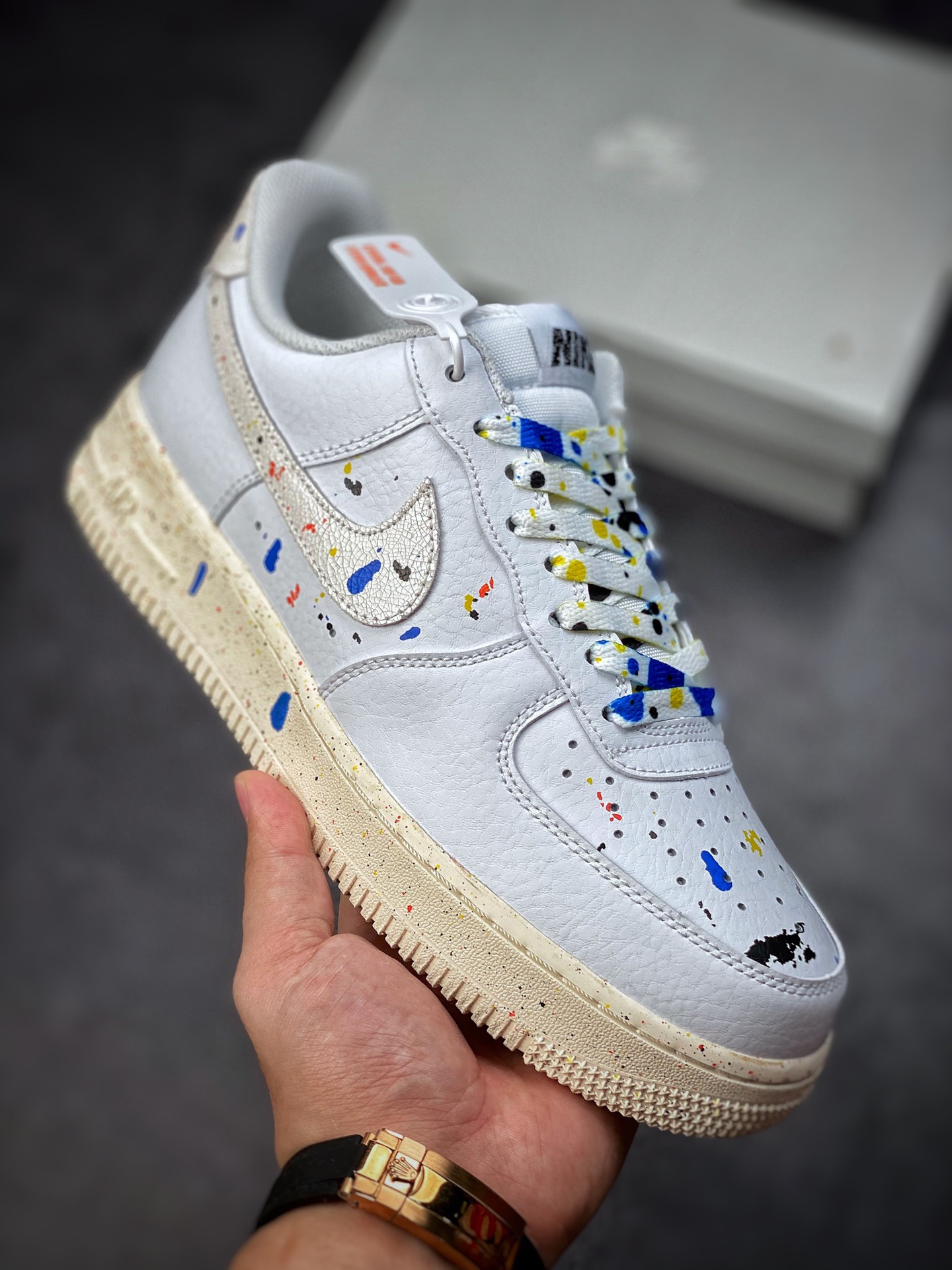 240 Nike Air Force 1 Low 07 泼墨  CZ0339-100